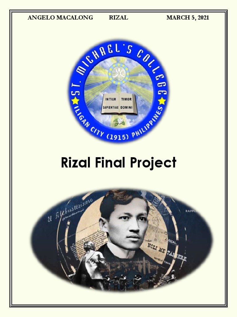 Rizal Final Project Final | PDF | Behavior | Feeling