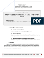 Protocolo de Laserterapia Odontológica