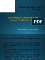 Psikologi Eksperimen 2