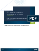 SAS Compliance Solutions 7.1 Fundamentals For Consultants: Suppression
