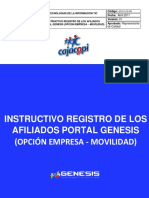 GTIC-015-FR - Instructivo - EMPRESAS - NOVEDADES & REGISTRO DE AFILIADOS