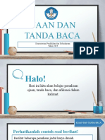 Modul 1 KB 1 Ejaan Dan Tanda Baca