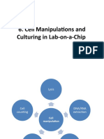 Cell Manipulations and Culturing in Lab-on-a-Chip