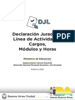 Manual Declarac Jurada de Cargos On Line