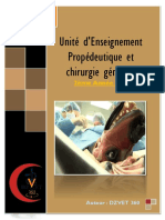 S7 - Propédeutique Et Chirurgie Générale COMPRESSED - DZVET360-Cours-Veterinaires