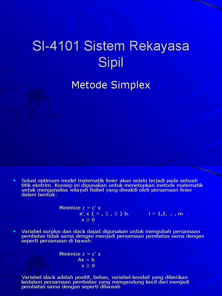 Simplex | PDF