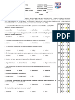 Examén de LECTURA 1 4-5 Moises