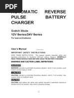 Automatic Reverse Pulse Battery Charger: Switch Mode