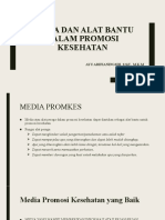 Media Dan Alat Bantu Dalam Promosi Kesehatan