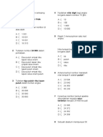 Ujian Mac Matematik Tahun 4 k1