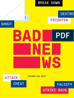 Bad News Game Info Sheet For Educators English