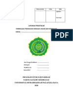 Format Laporan Praktikum FTS Liquid Dan Semisolid