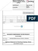 SA04C2-MS-MET-AAG-00015 Method of Statement For Plumbing & Sanitary Works (CPVC) Works.