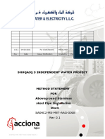 SA04C2-MS-MET-AAG-0008 Rev0.1 Method Statement For Aboveground Stainless Steel Pipe Installation Work