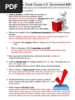 Crash Course U.S. Government and Politics 36 Election Basics