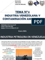 Industria Venezolana y Contaminacion Ambiental Ciencias Naturales 1er Año