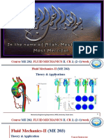 Lacture # (Week-01) Fluid Mechanics-II