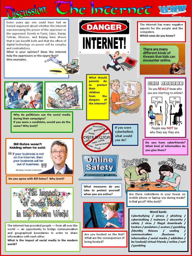 Negative Impacts of the Internet | PDF | Cyberbullying | Social Media