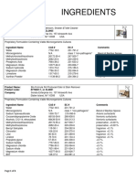 Bio Formula Ingredients