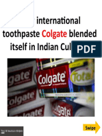 How International Toothpaste Blended Itself in Indian Culture?