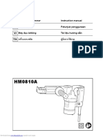 Demolition Hammer Instruction manual Mesin Bobok Petunjuk penggunaan Máy đục bêtông Tài liệu hướng dẫn