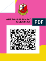 Alif Danial Bin MD Nasir: 5 Mumtaz