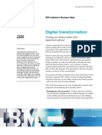 Digital Transformation: IBM Institute For Business Value