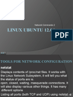 Linux Ubuntu 12.04: Network Commands 2