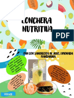 lonchera nutritiva.