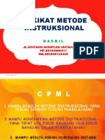 Hakikat Metode Instruksional: Dasril