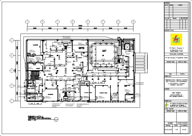 AC Ducting Installation Drawings | PDF