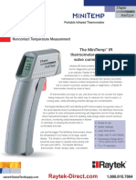 Noncontact Temperature Measurement: The Minitemp Ir Thermometer - A New Way To Solve Common Problems