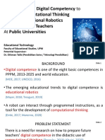 Developing Digital Skills Through Educational Robotics