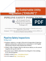 Enhancing Sustainable Utility Regulation ("ENSURE") ": Pipeline Safety Inspections