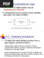 Combinational Circuits