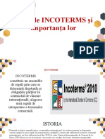 Importanta INCOTERMS