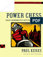 Power Chess Great Grandmaster Battles From Russia by Hochberg Burt Keres Paul