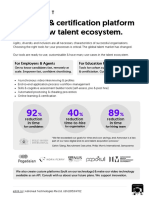 Selection & certification platform for the new talent ecosystem