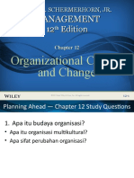 Organization Culture and Change Bab 12