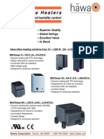 Enclosure Heaters: For Temperature and Humidity Control