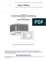 Bonaire Evaporative Touch Pad Control