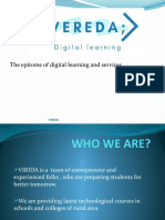 The Epitome of Digital Learning and Services.: Vereda