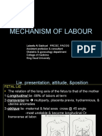 Mechanism of Labor
