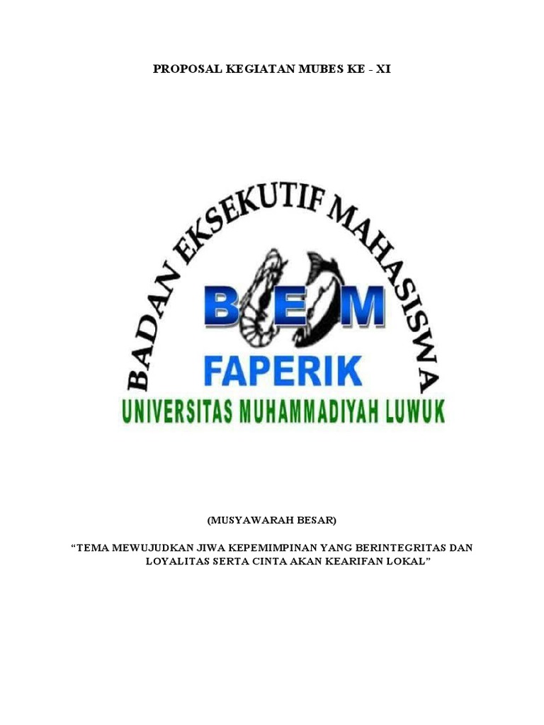 Proposal Kegiatan Mubes Ke | PDF