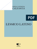 Lessico Latino