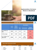 Implementation of Jal Jeevan Mission In: Uttarakhand
