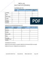 IMS-FR-FS-29 Food Fraud Record (Mandalay) Ver 001 Eff 01.10.18