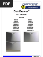 Fisher Paykel Parts Manual dd603