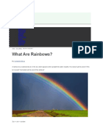 What Are Rainbows?: Home World Clock Time Zones Calendar Weather Sun & Moon Timers Calculators Apps & API Free Fun