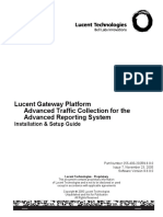 Lucent Gateway Platform Advanced Traffic Collection For The Advanced Reporting System